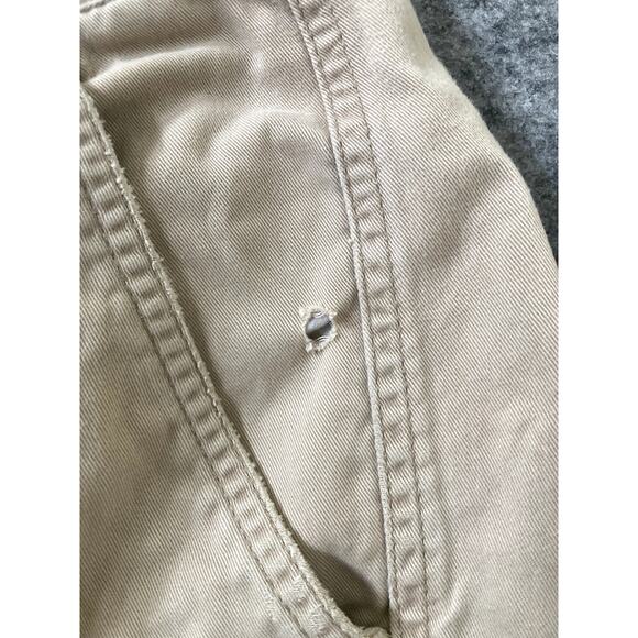 Vintage Y2K Ecko UNLTD Shorts Cargo Mens 34W Beige Surfer Skater Outdoors Hiking - Picture 5 of 6